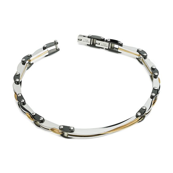 Bracelet Boccadamo Man Man in Steel ABR735A - ABR735A